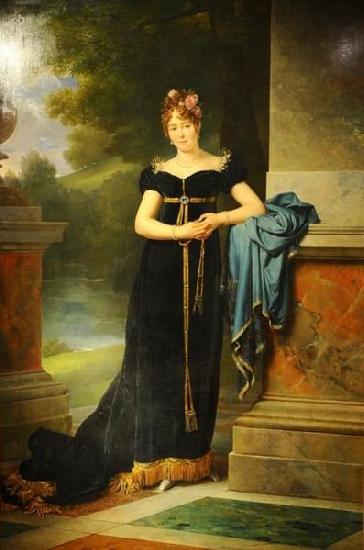 Francois Pascal Simon Gerard Portrait of Marie Laczy